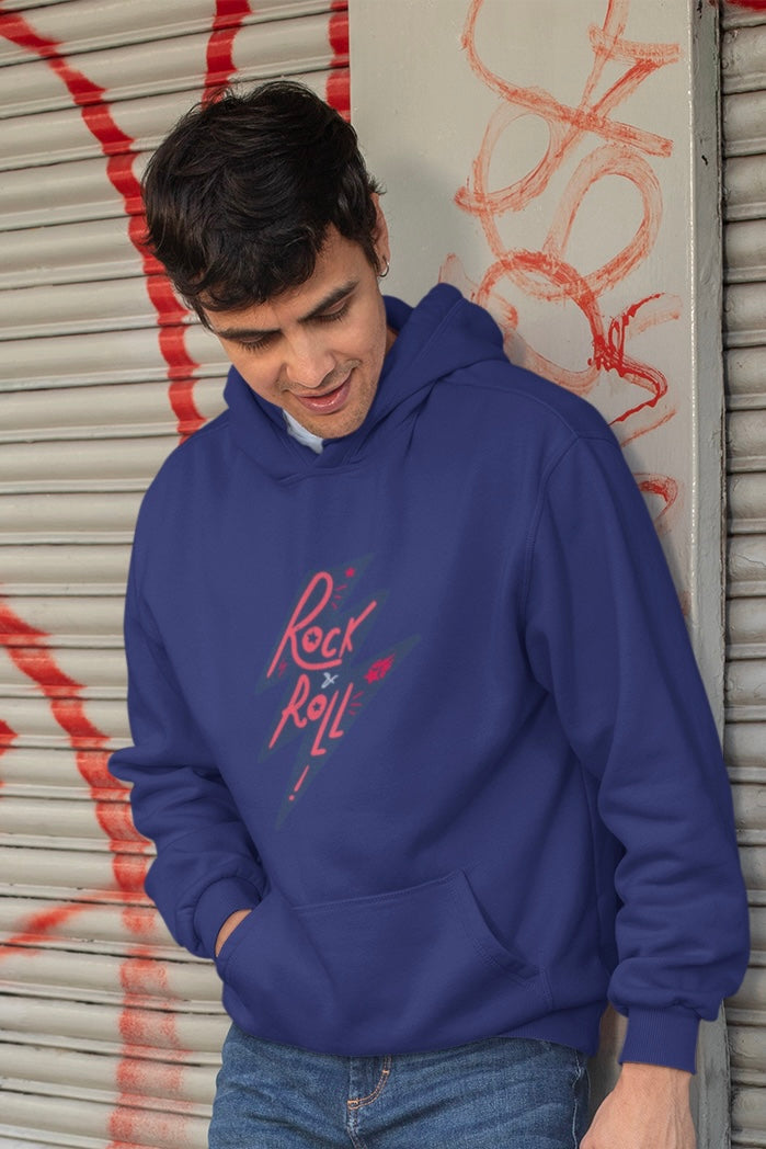 Rock N Roll Men Hoodie