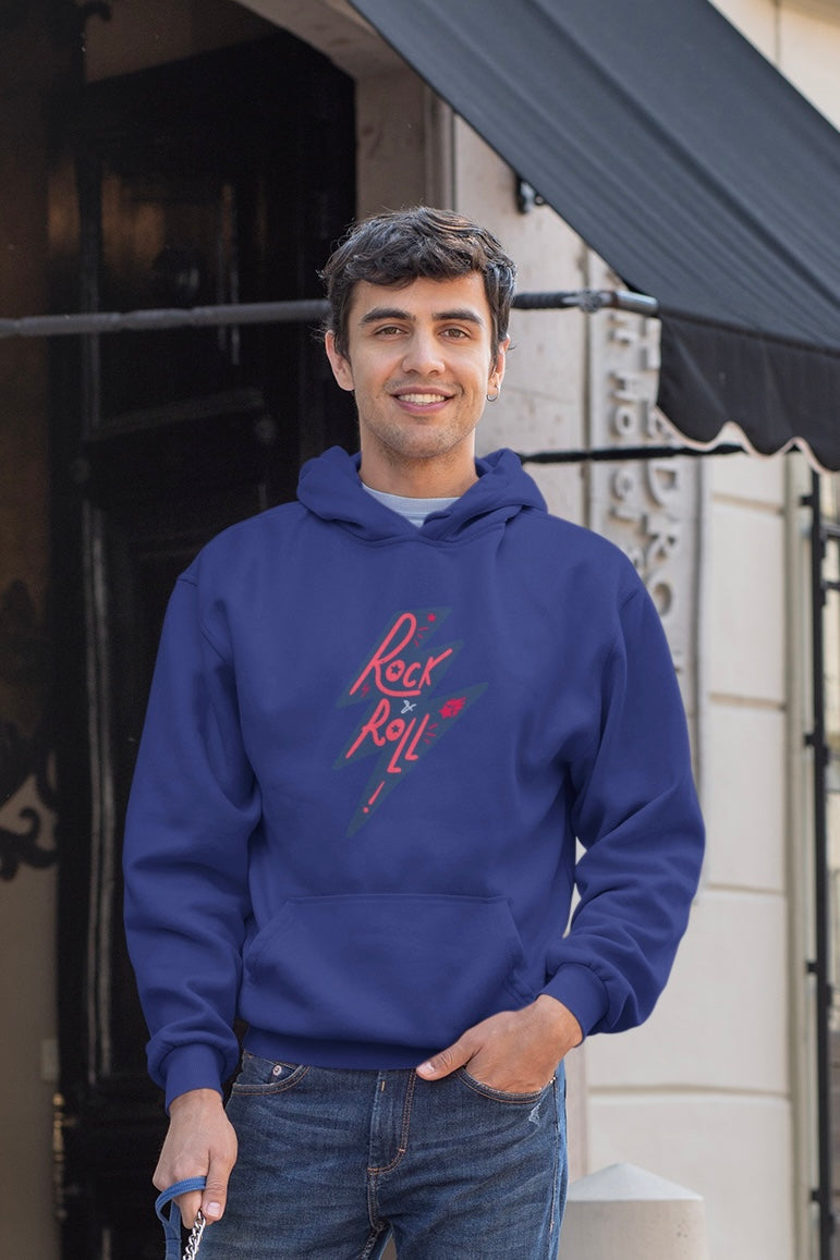 Rock N Roll Men Hoodie