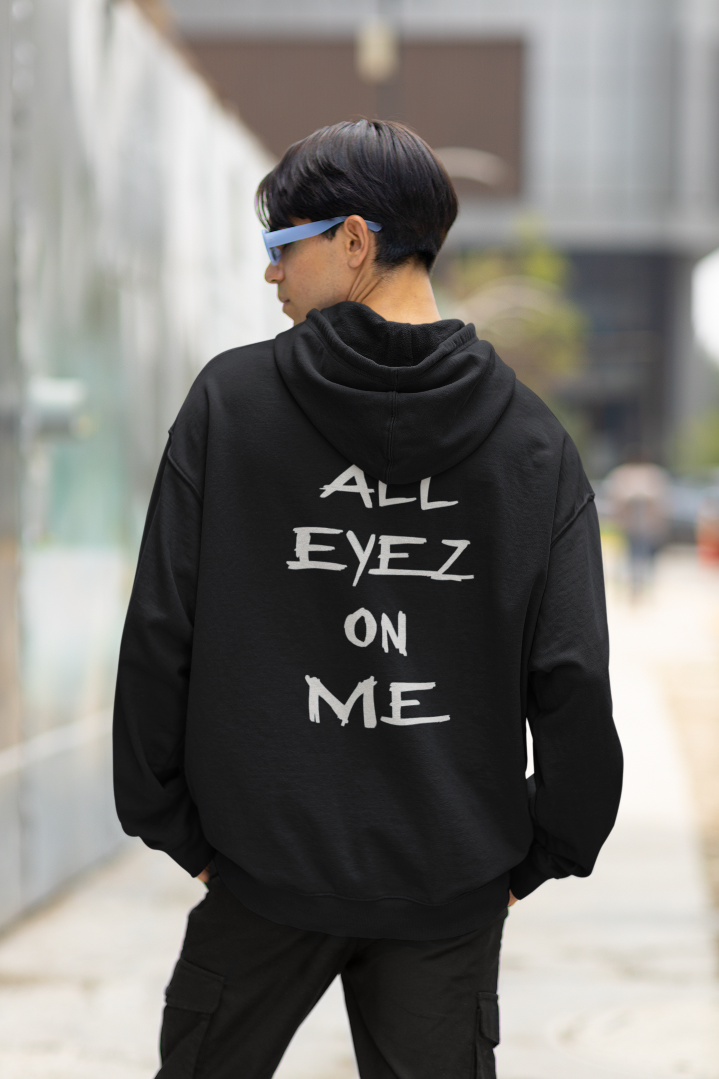 All Eyez On Me Oversized Hoodie
