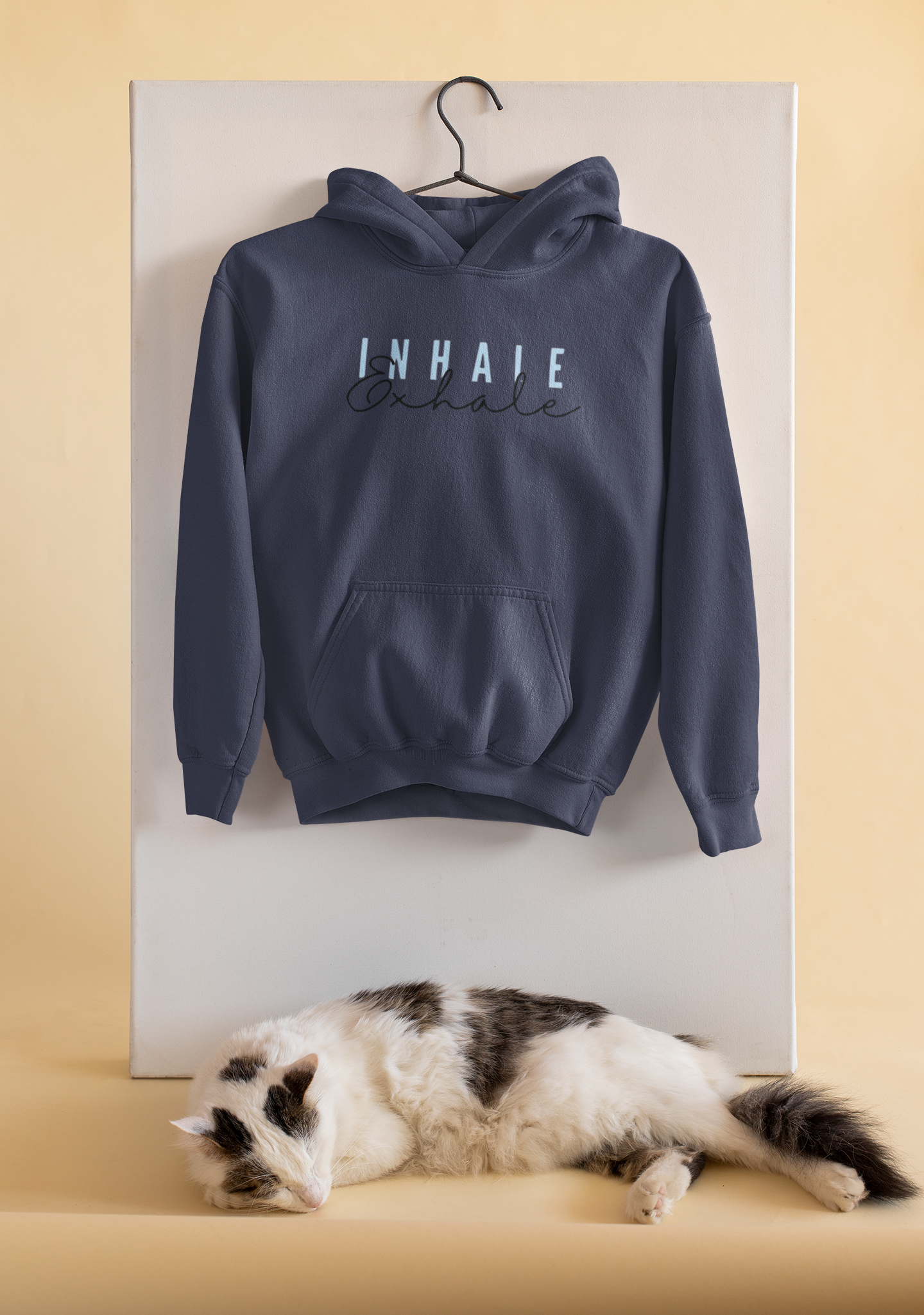Inhale Exhale Oversized Hoodie