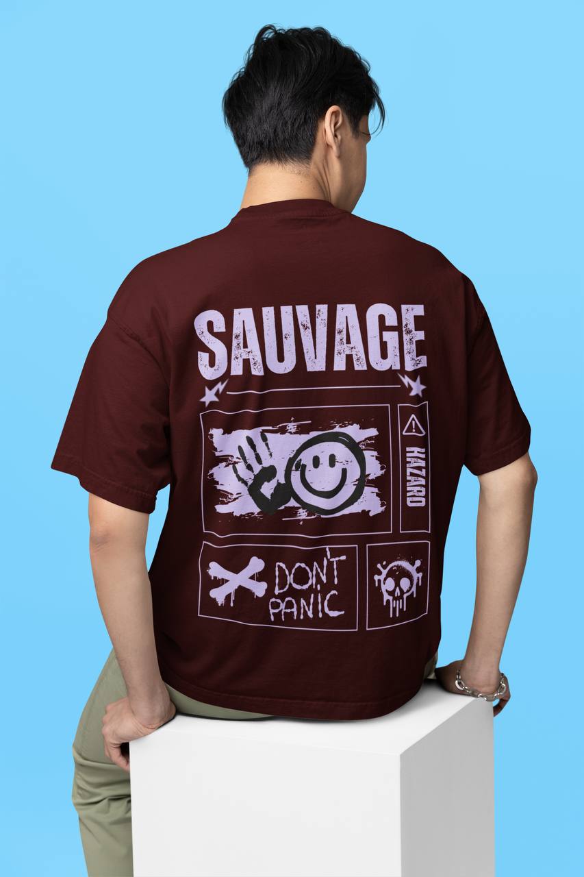 404 Error Oversized T-shirt