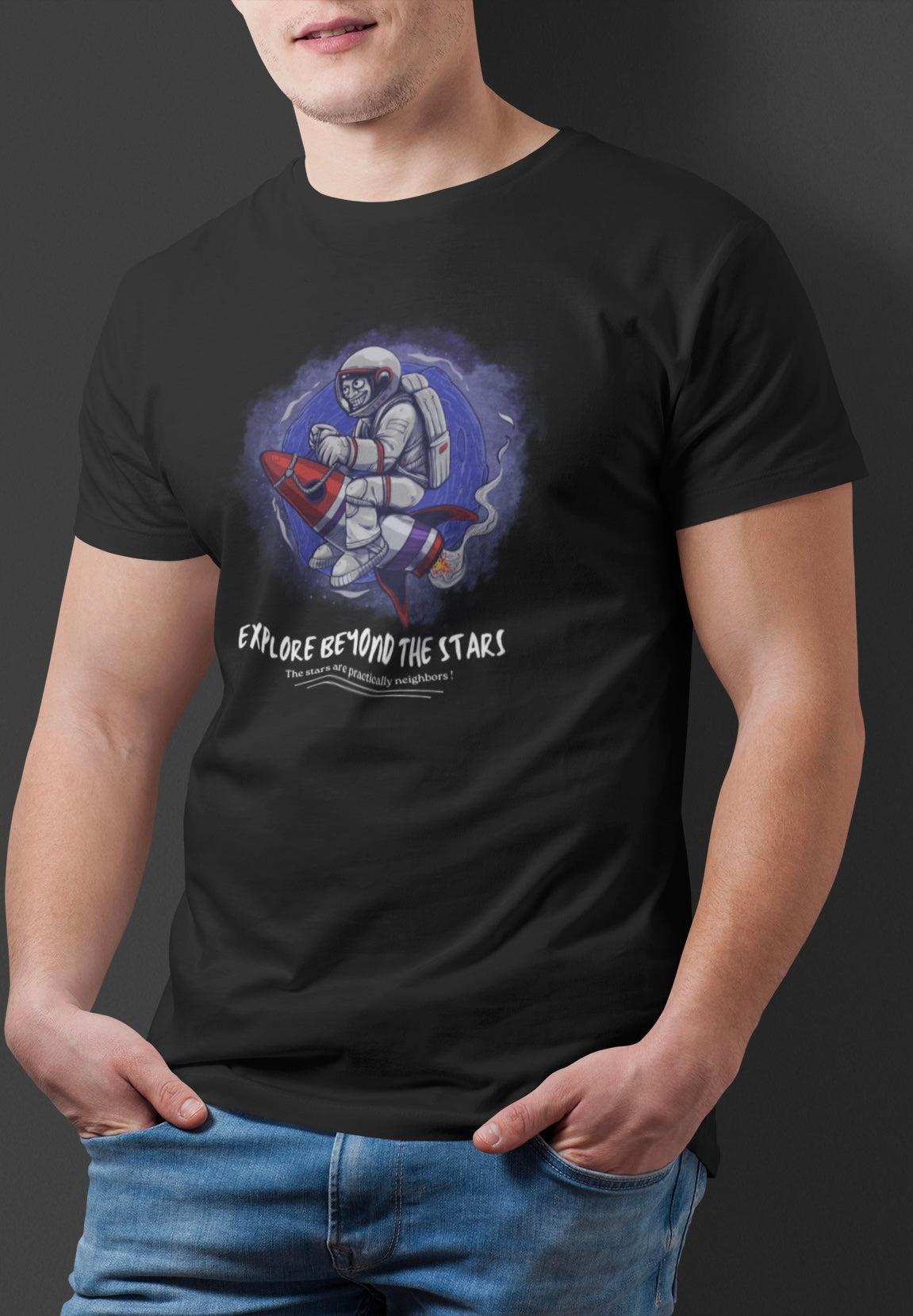 ZOMBIE ASTRONAUT standard tshirt