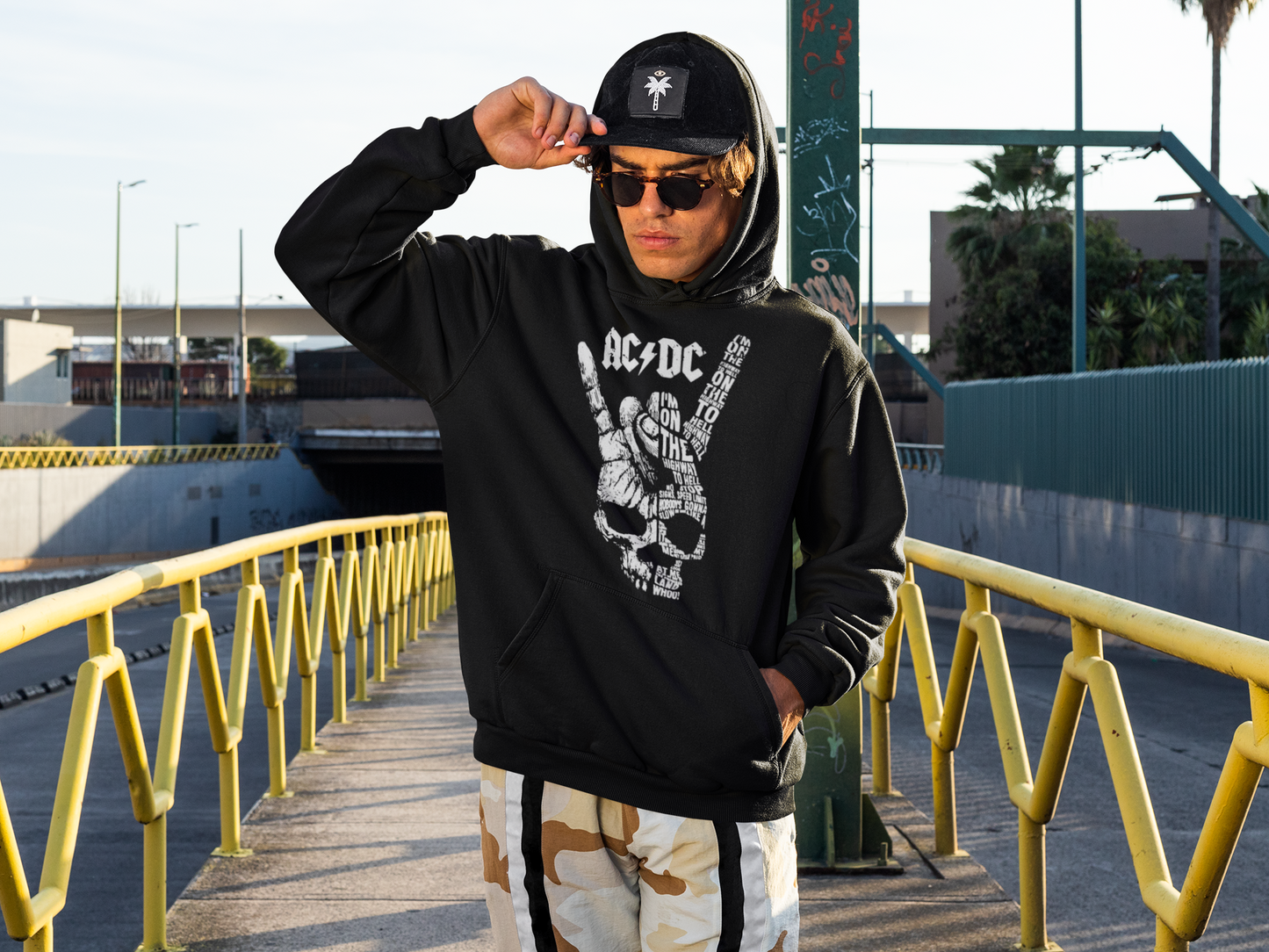 AC/DC Oversized Hoodie