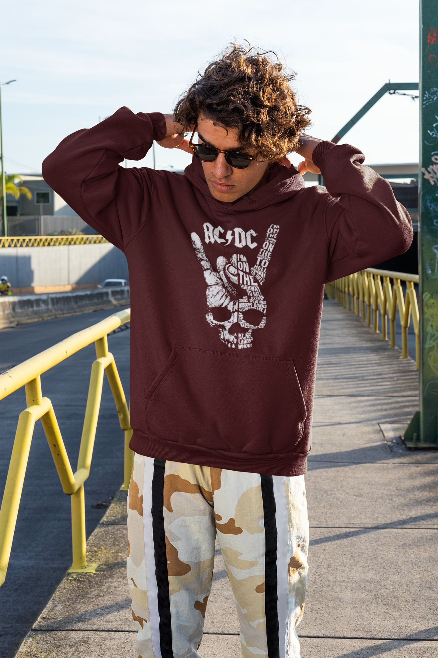 AC/DC Oversized Hoodie