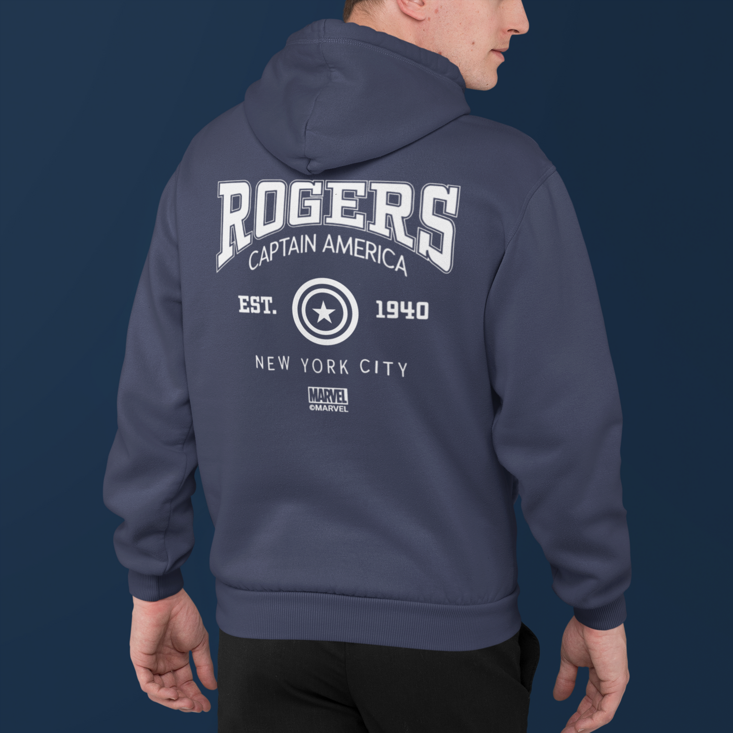 Captain Rogers Oversized Hoodie