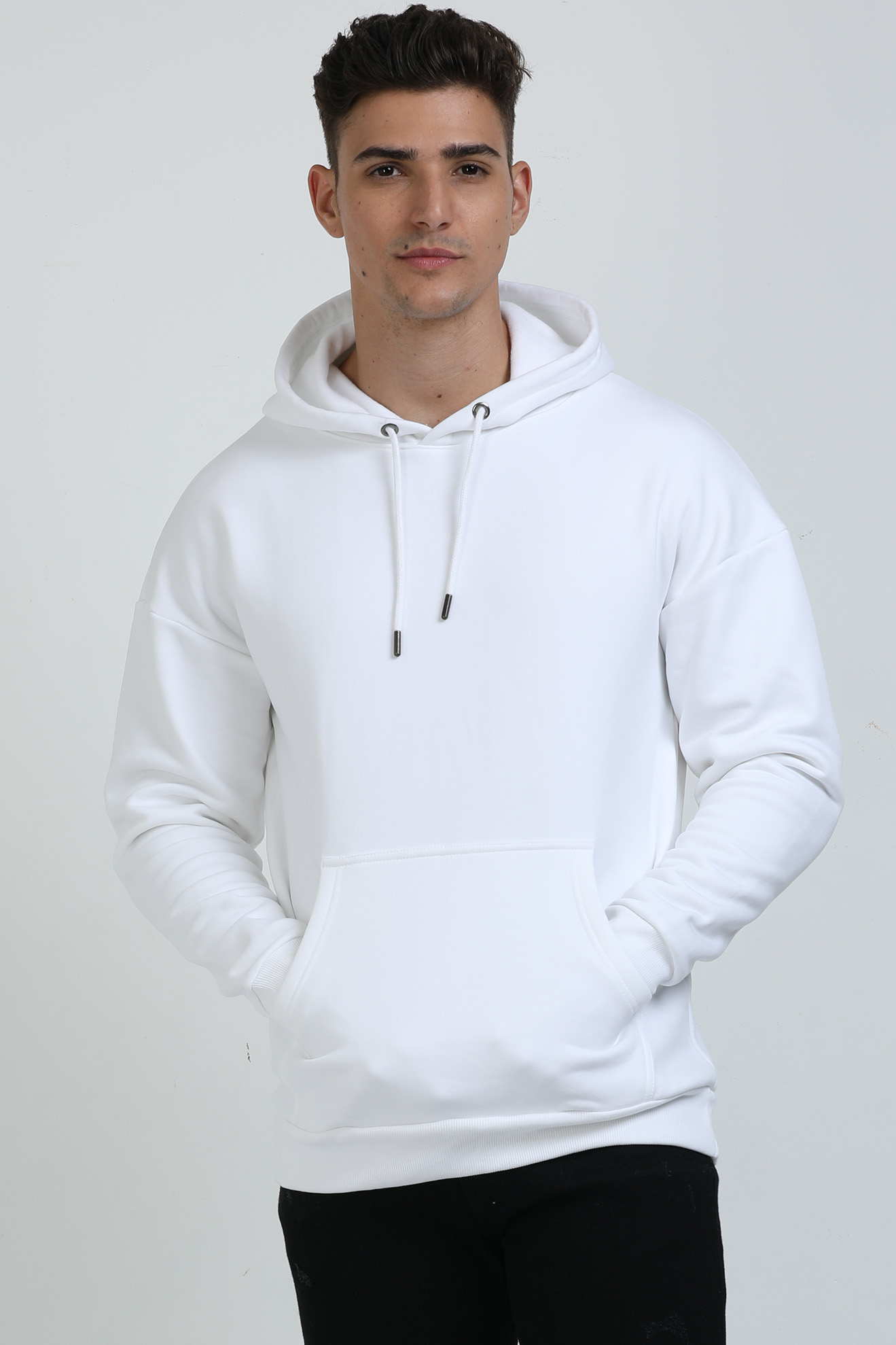Solid Oversized Hoodies