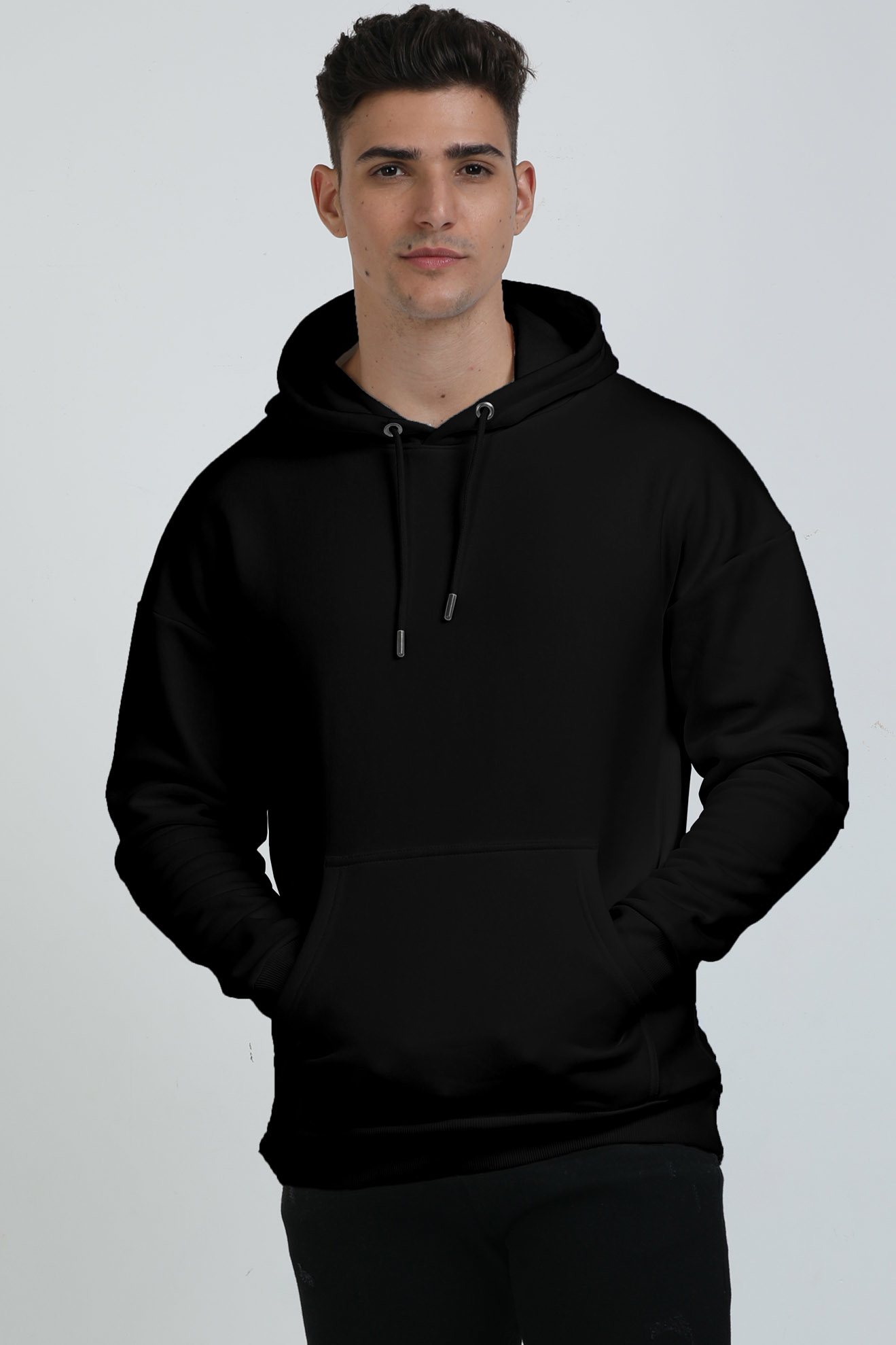 Solid Oversized Hoodies