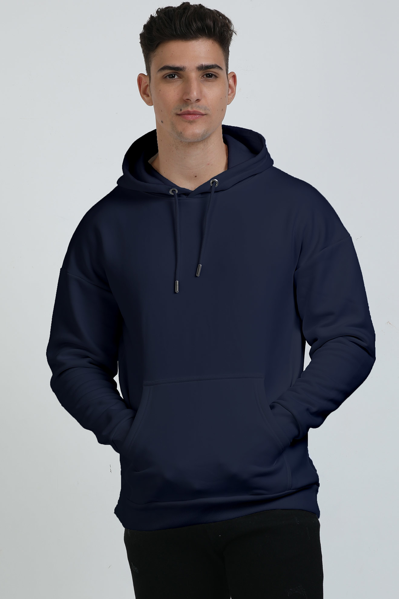 Solid Oversized Hoodies