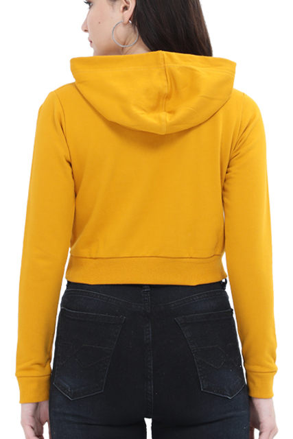 You are enough Crop hoodie