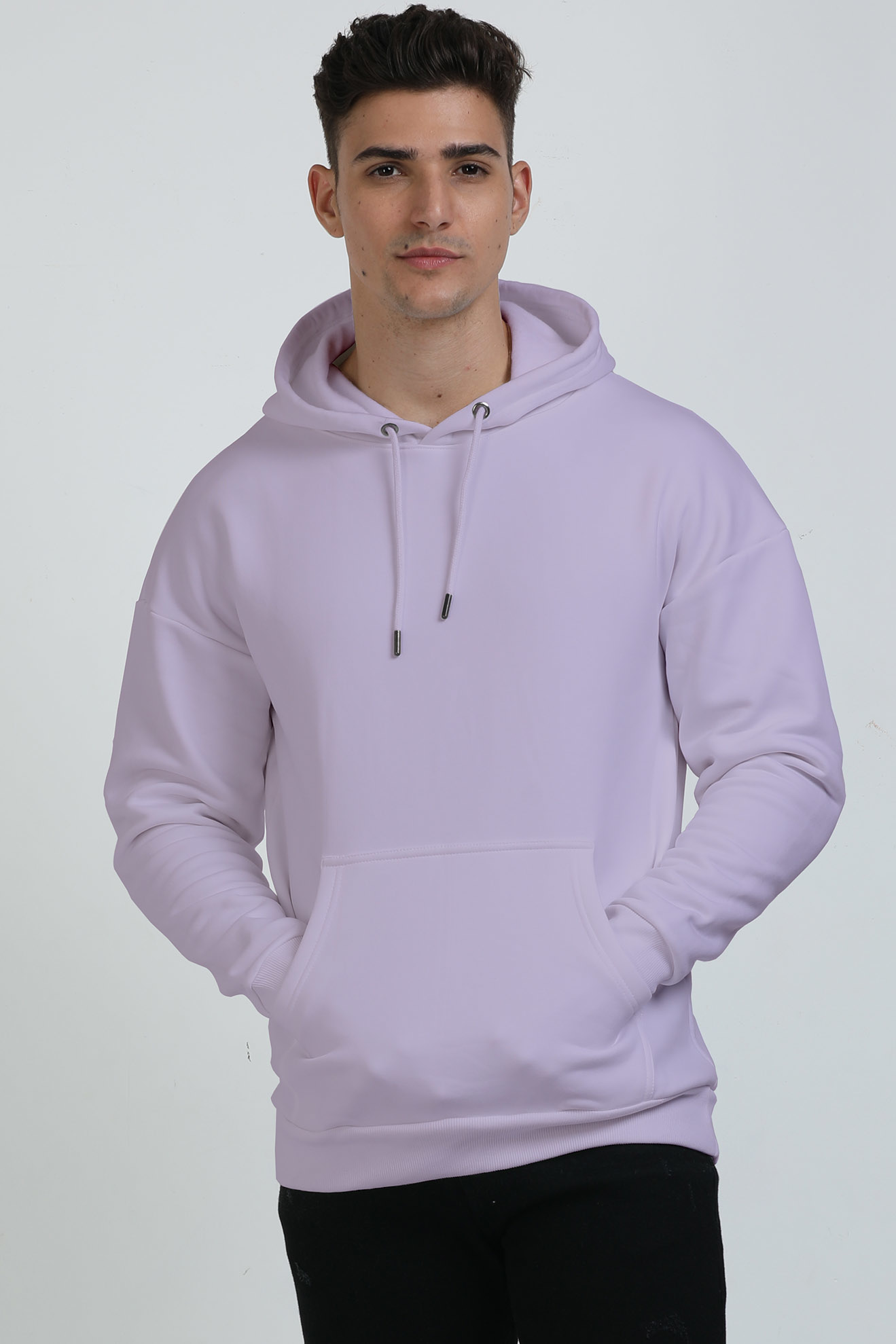 Solid Oversized Hoodies