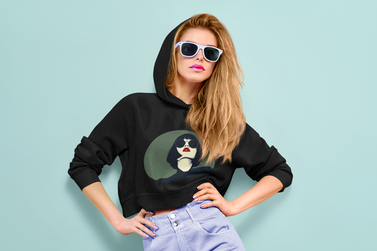 The Boss Crop Hoodie