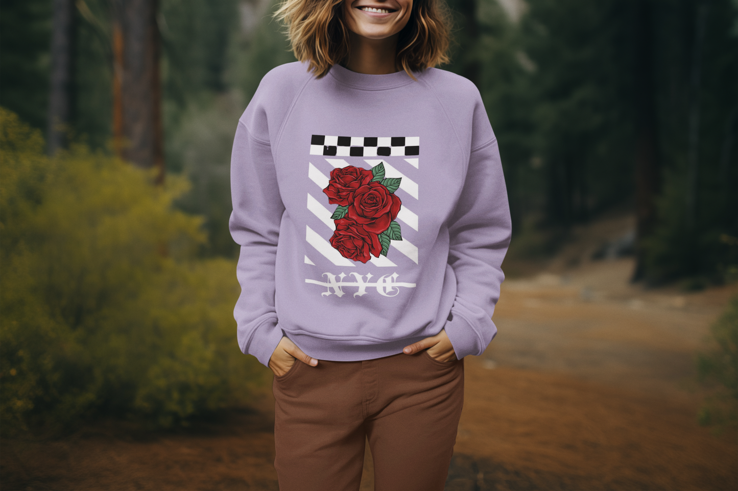 Rose Oversized Sweatshirt