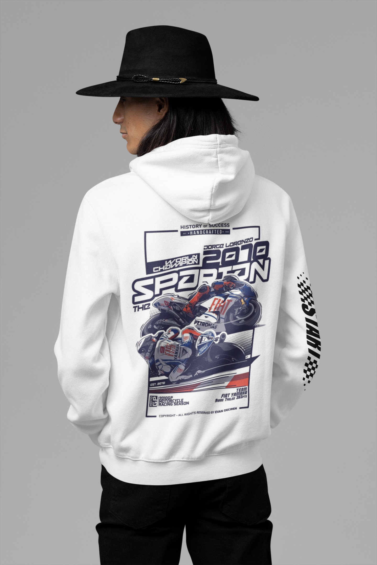 Racing Oversized Hoodie