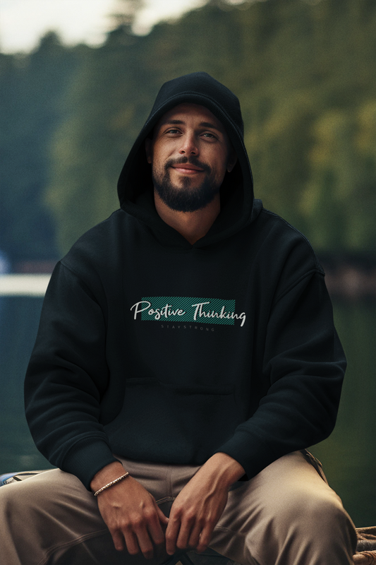 +ve Thinking Oversized Hoodie