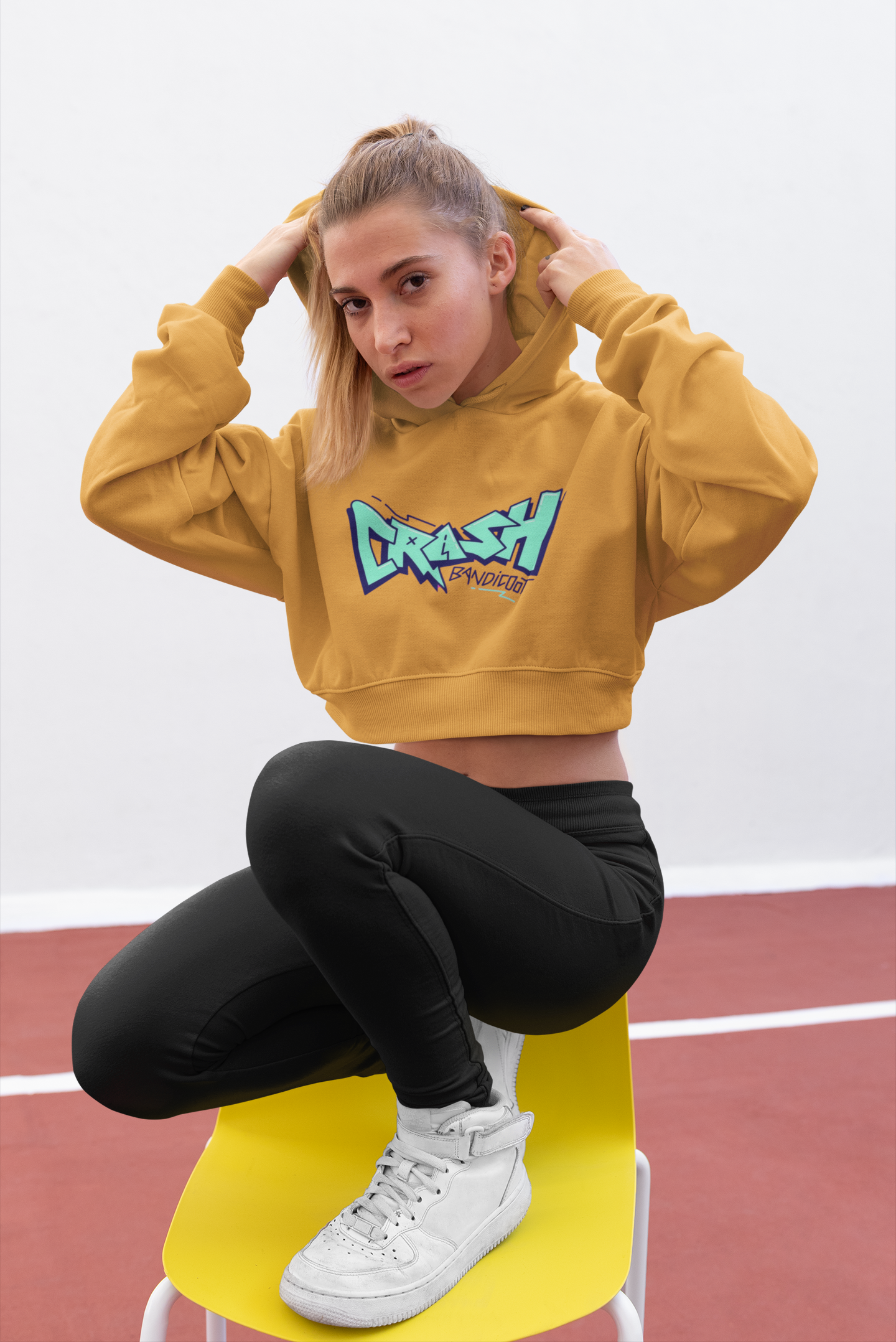 Crash Crop Hoodie