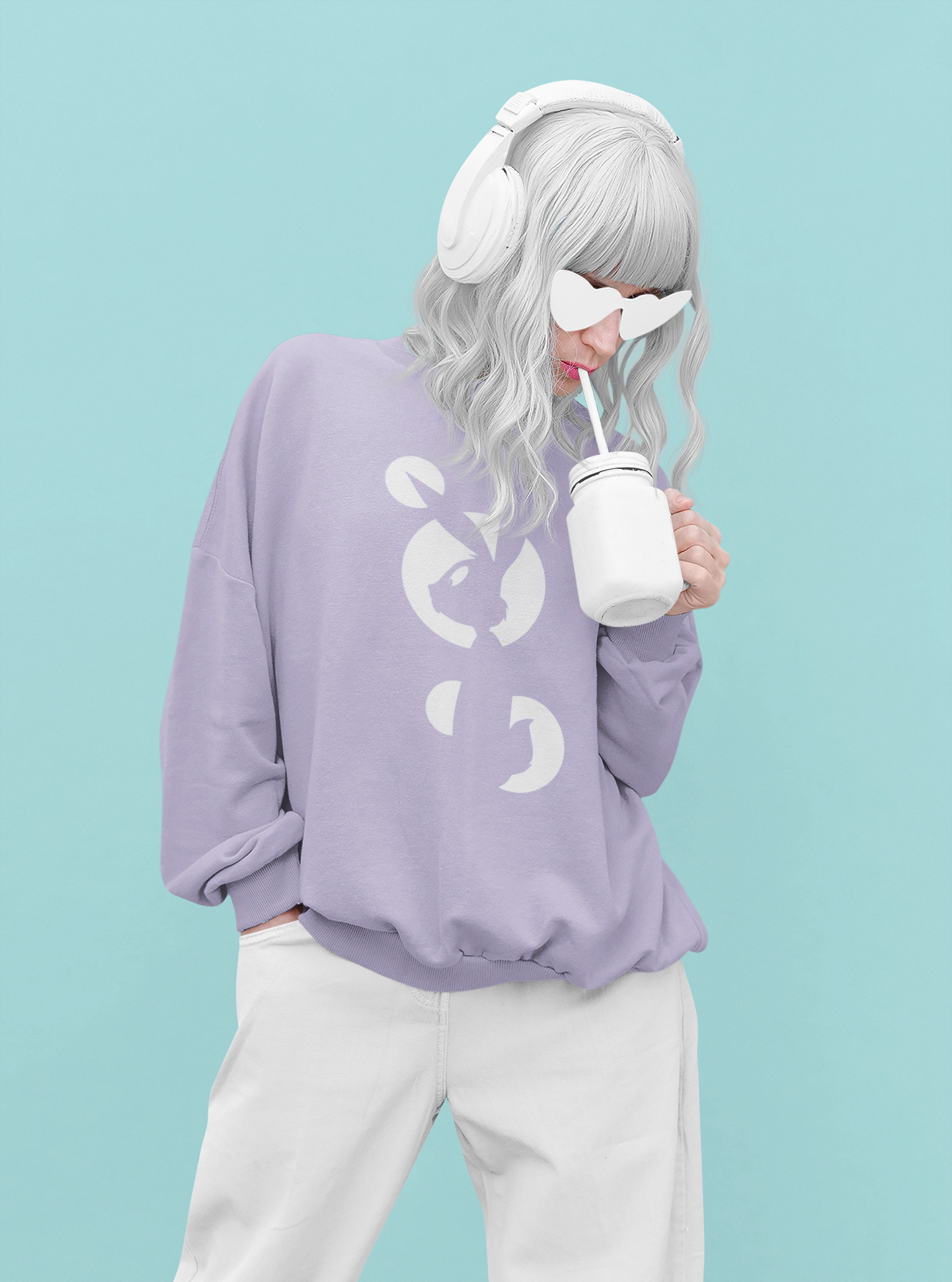 Bunny Oversized Sweatshirt