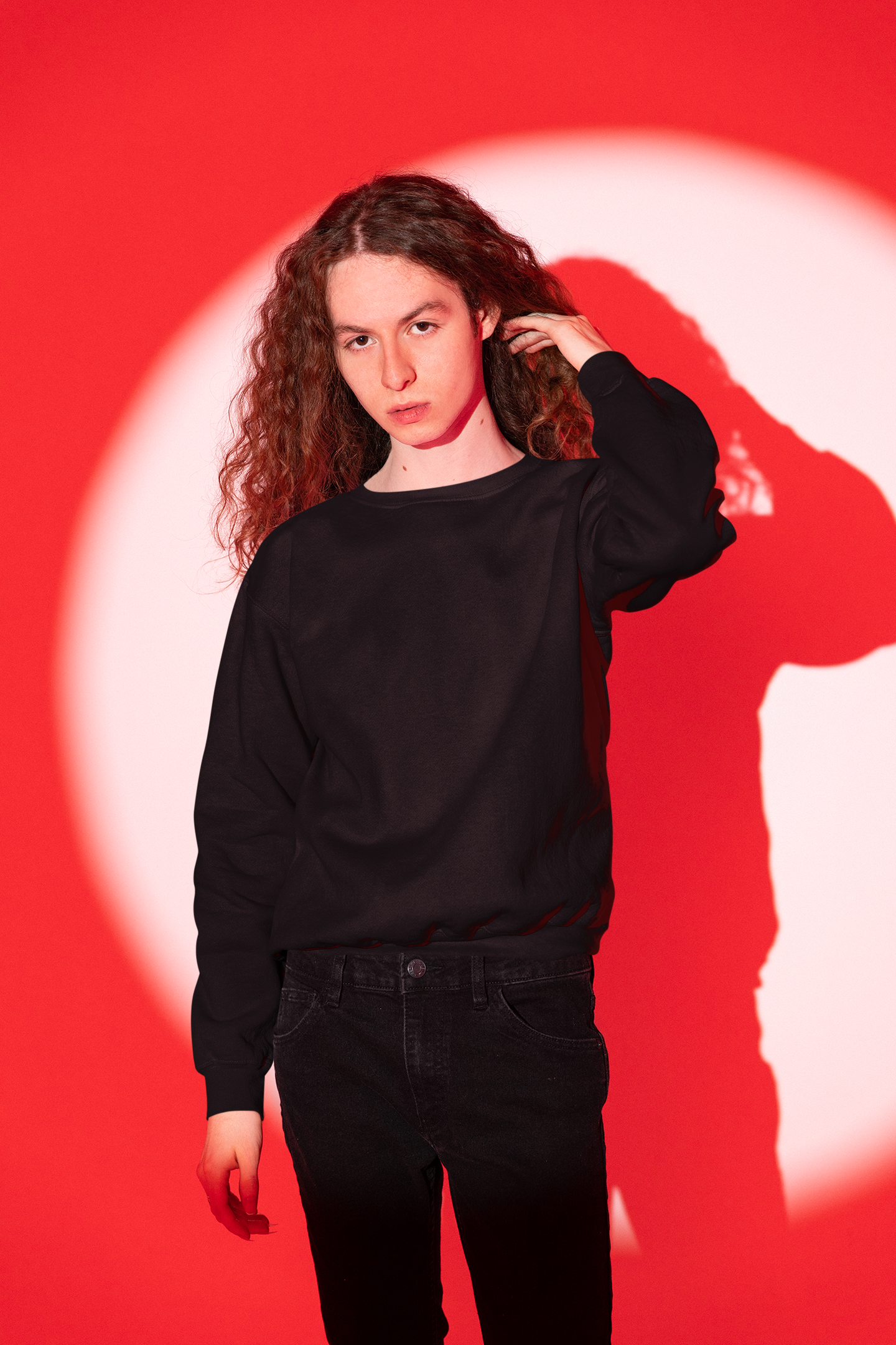 Solid women sweatshirt
