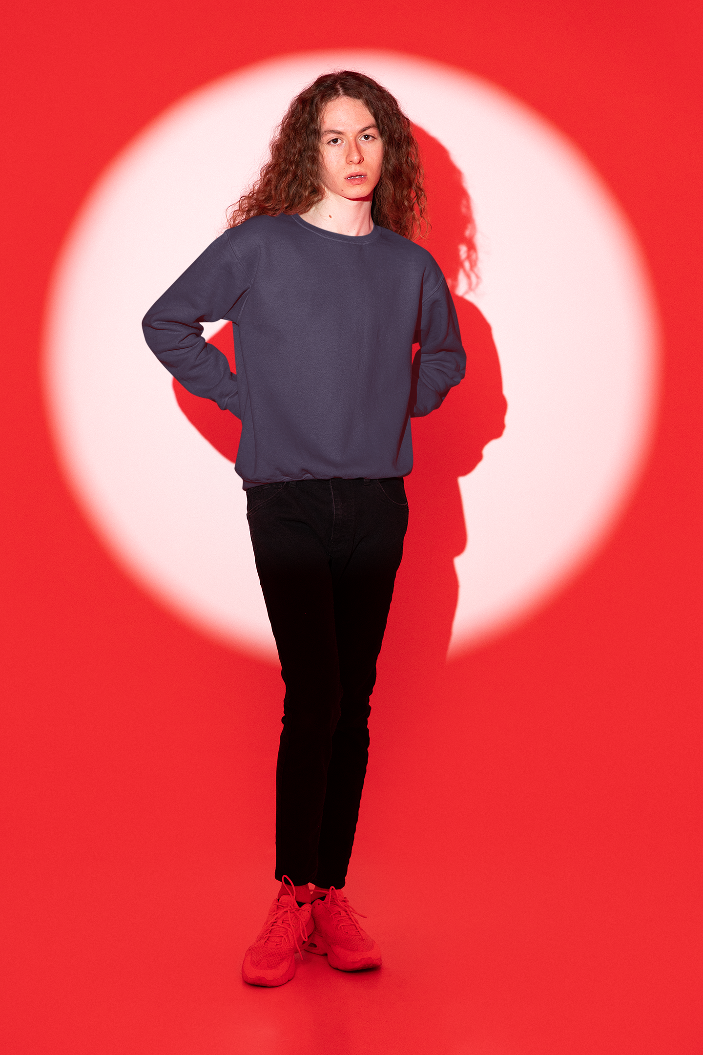 Solid women sweatshirt
