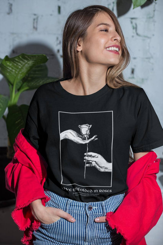 Druse Rose Oversized T-shirt