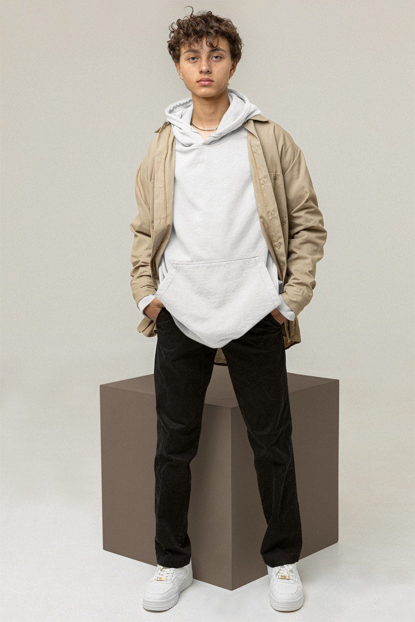 Solid Oversized Hoodies
