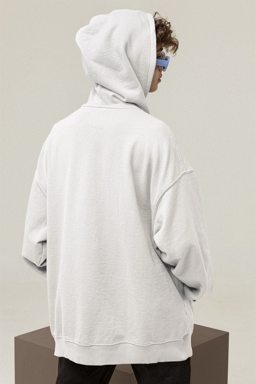 Solid Oversized Hoodies