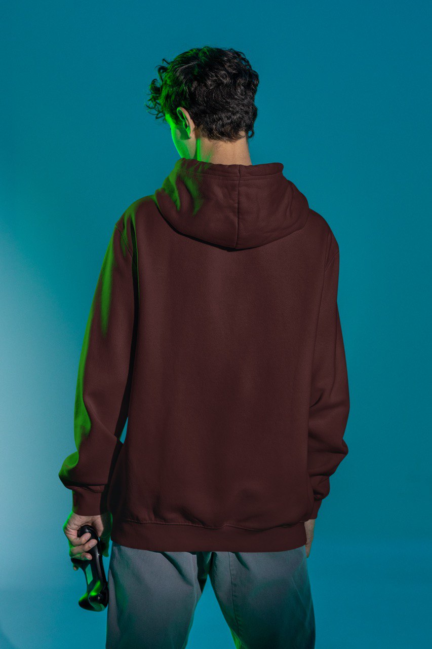 Solid Oversized Hoodies