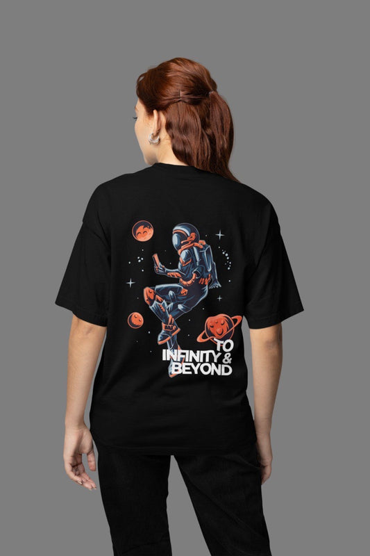 To Infinity and Beyond Oversized Women Tshirt