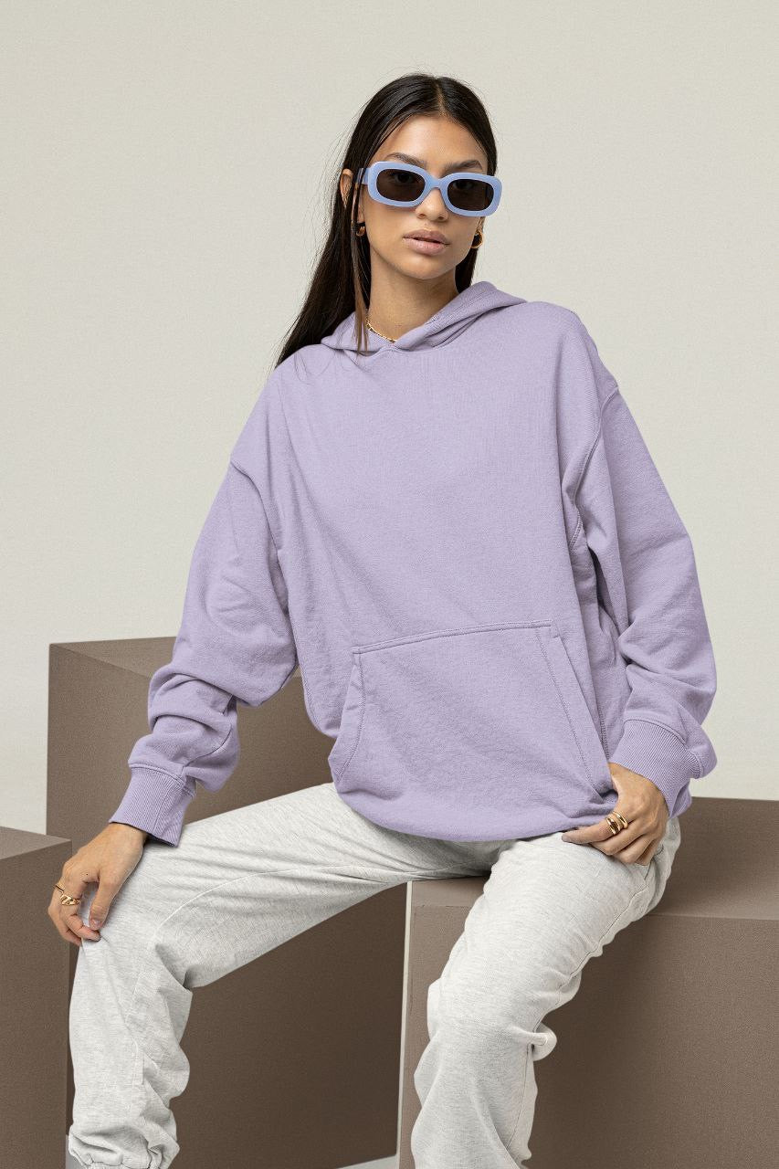 Solid Oversized Hoodies