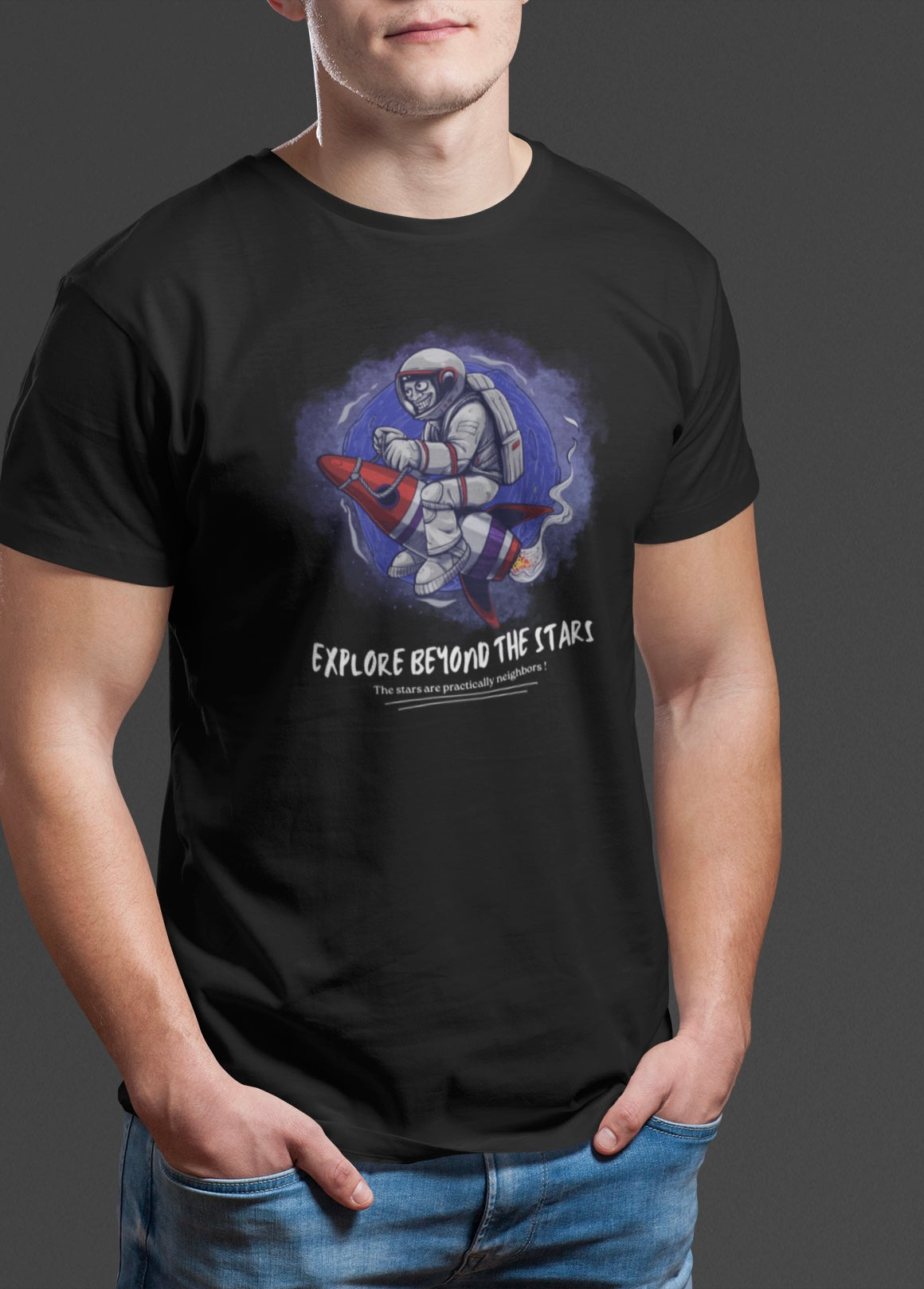 ZOMBIE ASTRONAUT standard tshirt