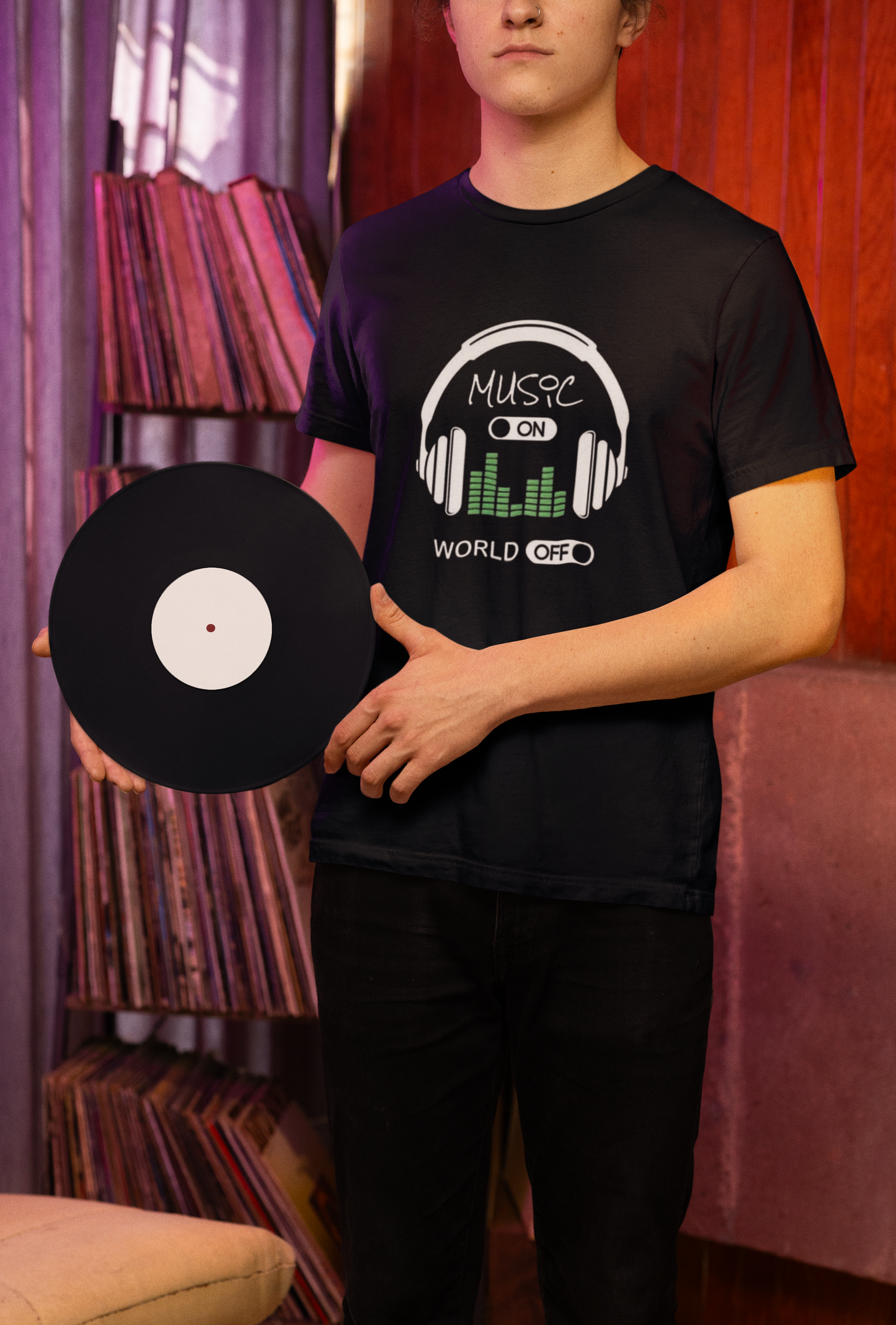 Music On Standard Tshirt