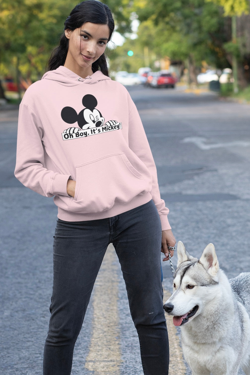 It’s Mickey Hoodie