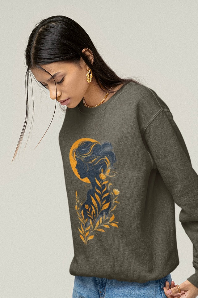 Golden Muse Oversized Sweatshirt