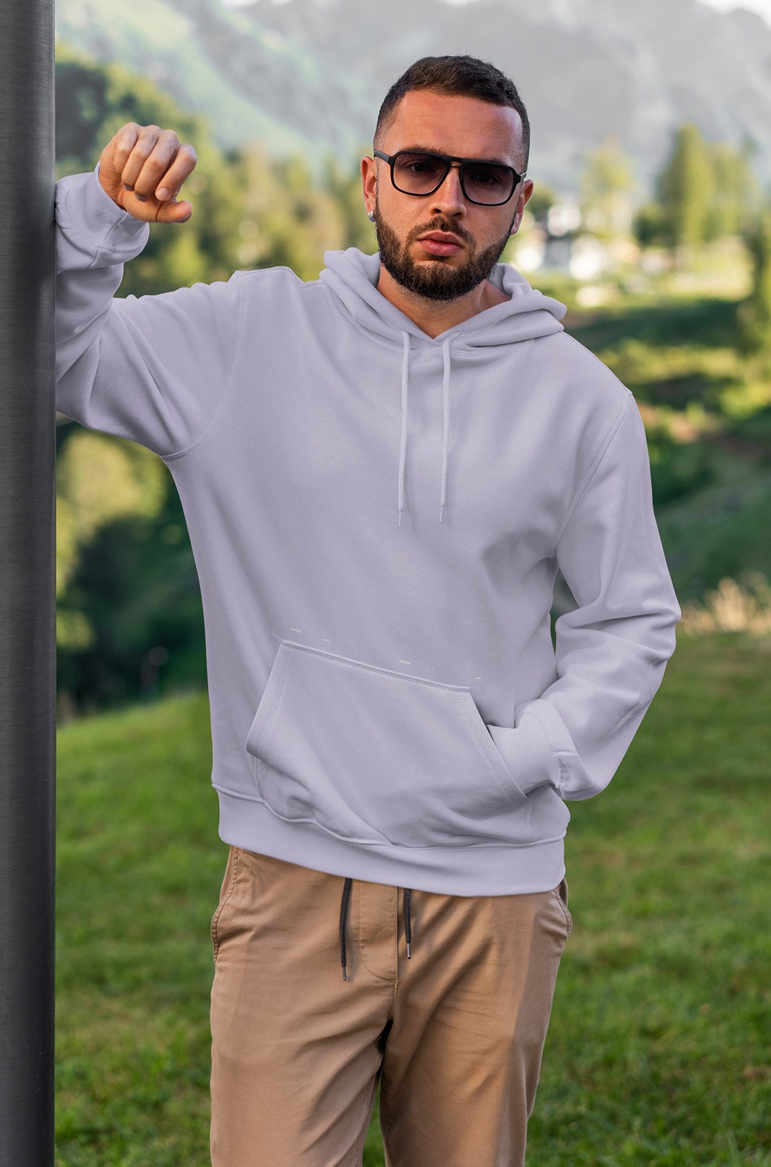 Solid Oversized Hoodies